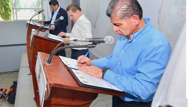 Firman pacto de seguridad Coahuila, Durango y Chihuahua