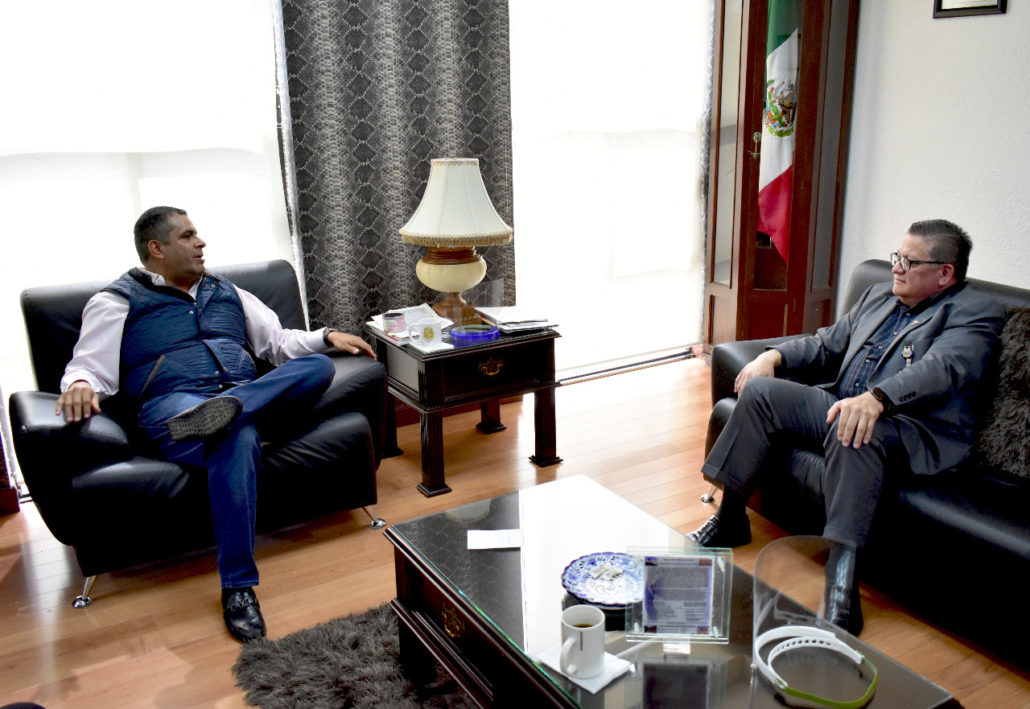 Se coordina el IMSS con la Presidencia de Parral, para recibir el equipo contra el COVID-19.