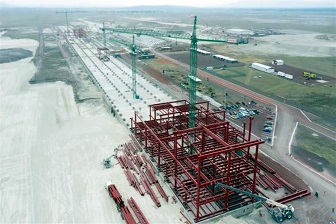 Reportan avance de 18.1% en Sta. Lucía