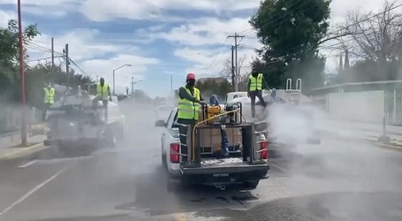 Comenzó ayer nuevo programa de sanitización