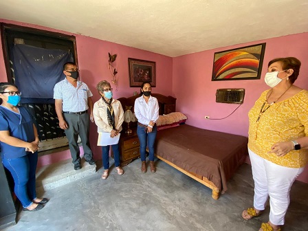 Encabezo la alcaldesa Luisa Alejandra Santos Cadena el programa “Ampliación de vivienda”,