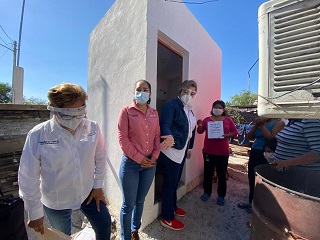 “Ampliación de Vivienda”, en Minas de Barroterán: Alcaldesa Luisa Alejandra Santos Cadena