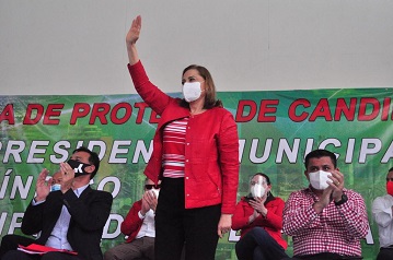 El PRI presenta una nueva generación de candidatos con propuesta y manos limpias: Graciela Ortiz