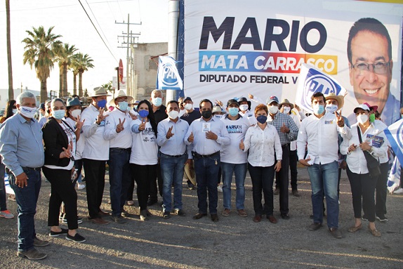 Repartió Mario Mata sus propuestas a los ciudadanos: Jorge Sánchez