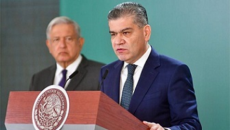 Destaca Riquelme logros ante AMLO, ‘Coahuila ha recuperado 42 mil 700 empleos’