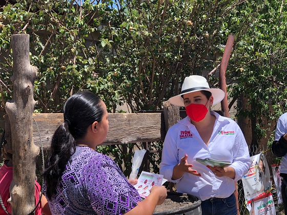 Buscará candidata por el PRI créditos para productores y seguro catastrófico