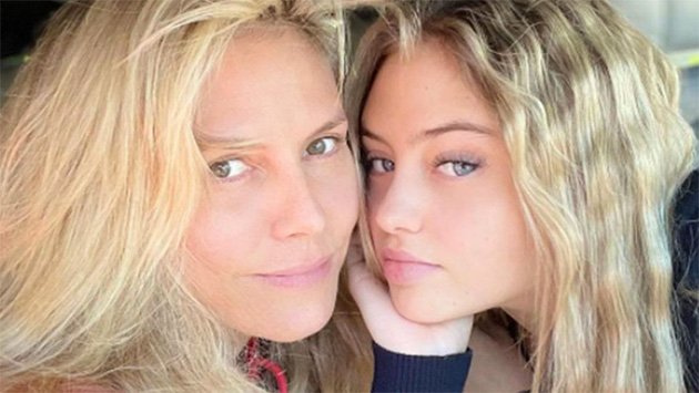Heidi Klum demanda a su papá por registrar el nombre de su hija como marca