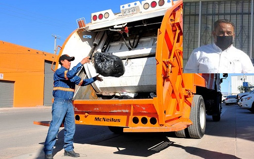 Gestiona el alcalde electo Andrés Ramos dos camiones recolectores de basura