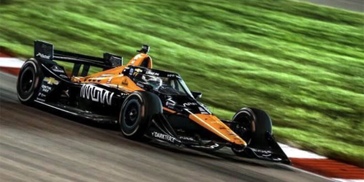 Patricio O’Ward toma el liderato de la IndyCar