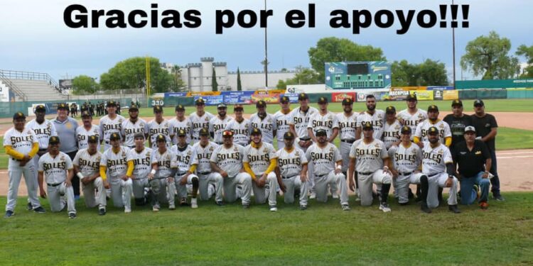Terminaron hoy sábado la temporada 2021 en béisbol para los Soles de Ojinaga