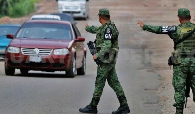 Alertan pobladores de Buenaventura por abusos de la Guardia Nacional