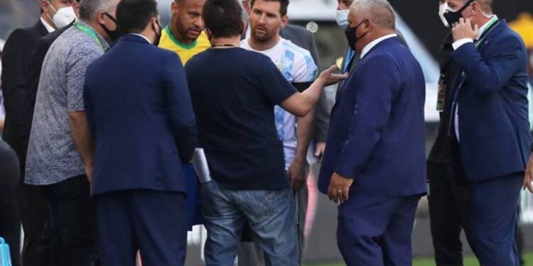 FIFA fija postura tras suspensión del Brasil vs Argentina
