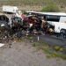 Choque deja 16 muertos en carretera de Sonora