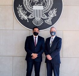Cónsul General de los Estados Unidos se reúne con el Presidente Municipal de Ciudad Juárez