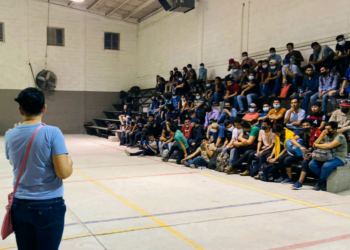 Atendió Gobierno Municipal a migrantes en el refugio de Mármol III