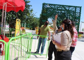Capacitan en temas de Protección Civil a personal del parque “El Colibrí”