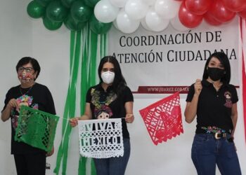 Promueve Salud Municipal medidas de bioseguridad para prevenir contagios de COVID-19 en festejos patrios