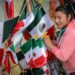 Covid-19 aún golpea al mes patrio; ventas, a la baja de Banderas y adornos….