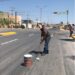 Inicia trabajo de repintado de la avenida libre comercio