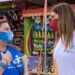 Comparte Rubí Enríquez, presidenta del DIF Municipal una tarde especial con niñas, niños y adolescentes en la Feria Juárez