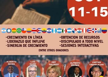 Del 11 al 15 de octubre “Discipulado Latinoamérica” totalmente en línea