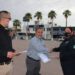 Entrega presidente municipal Andrés Ramos De Anda reconocimiento a agentes del c4 por recibir capacitación