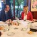 «Seguiremos caminando juntos», se reúne Maru Campos con directivos de Safran