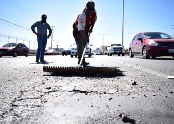 Atendió Gobierno Municipal en la semana, 2 mil 500 baches en la ciudad