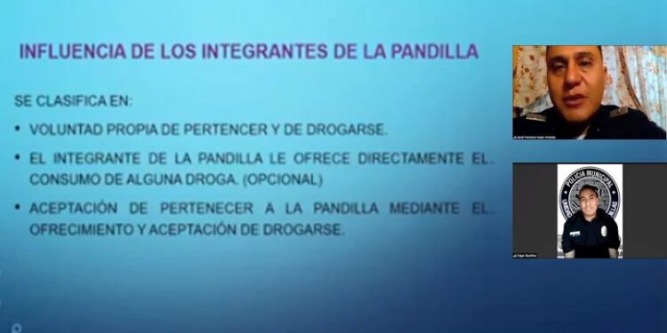 Presentan policías municipales de Chihuahua conferencia sobre pandillas y consumos de sustancias psicoactivas