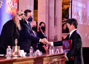 Reconoce Presidente Municipal labor social de los rotarios de Chihuahua
