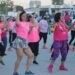 Realizaron zumbatón el pasado viernes por la tarde
