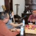 Se reunió ayer el alcalde con medios internacionales
