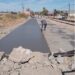 Notables avances en pavimentación de la calle del comercio, calle tercera y privada de tercera