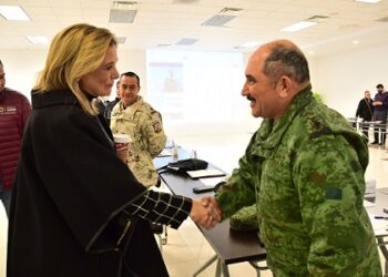 Atiende Gobernadora necesidades de seguridad de los juarenses en Mesa Estatal de Seguridad