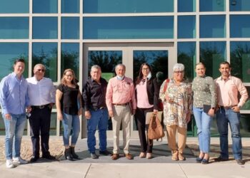 Supervisaron Sección 42 del SNTE y Director Médico de Pensiones Civiles del Estado las oficinas de Ojinaga