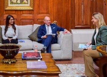 Busca Gobernadora el reforzamiento de estrategias para la prevención del delito; dialoga con representantes de las Naciones Unidas