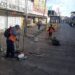 Trabajan tres turnos para mantener limpio el Centro Histórico