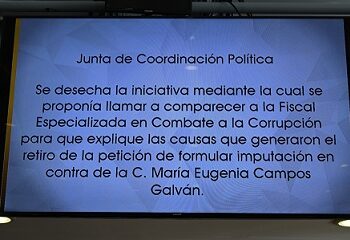 Rechaza PAN y PRI que Fiscala Anticorrupción explique desistimiento para investigar a Maru Campos