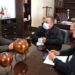 Se reunió el Alcalde Andrés Ramos hoy con Daniel “Chito” Cereceres, nuevo presidente de la liga estatal de béisbol.