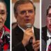 Sheinbaum, Ebrard y Monreal critican al INE por posponer la consulta de revocación de mandato