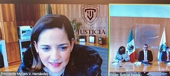 Signan convenio de colaboración Poder Judicial de Chihuahua con su similar en Puebla