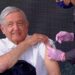 ‘No me dolió’: López Obrador recibe vacuna de refuerzo contra covid-19