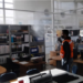 Sanitización permanente de espacios públicos, paradas de autobús y oficinas gubernamentales