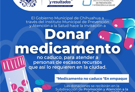 Si tienes medicamento sin caduca, puedes donarlo a familias de escasos recursos