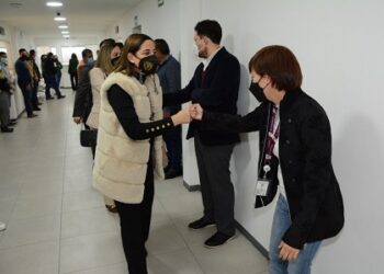 Visita presidenta del TSJ distritos judiciales en municipios del Estado