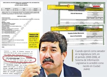 Mintió también ante notario y al Senado