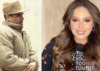 Nieta de ‘El Chapo’ Guzmán cantó himno en función de boxeo; busca ser cantante