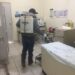 Continúa Ocampo campaña de sanitización de espacios públicos