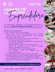 Postula tu negocio y participa en la Semana de la Mujer Emprendedora