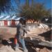 Obras Publicas de Ocampo Coah, trabajando en arreglo de fugas de agua en Laguna del Rey